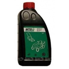 Масло MTD SAE 10W-30, 1 л для 4-х тактных двигателей в Рязани