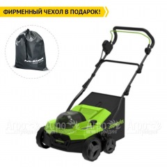 Аккумуляторный вертикуттер GreenWorks GD40SC38II (без аккумулятора и зарядного устройства) в Рязани