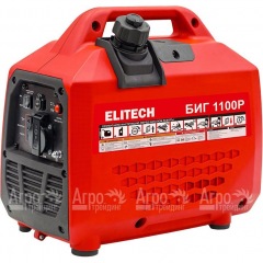 Бензогенератор инверторный Elitech БИГ 1100Р 1 кВт в Рязани