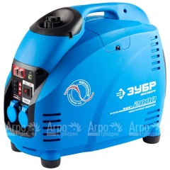 Бензиновый генератор инверторный Зубр ЗИГ-2000 1.8 кВт в Рязани