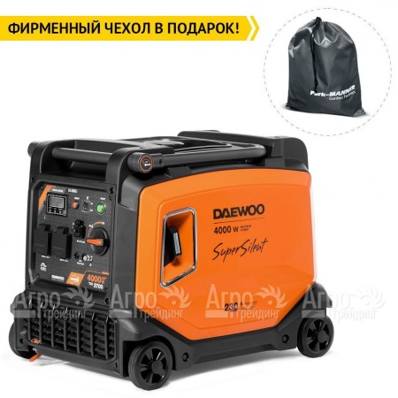 Бензогенератор инверторный Daewoo GDA 4500 SEi 3.7 кВт в Рязани