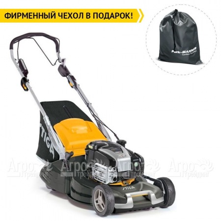Газонокосилка бензиновая Stiga Twinclip 50 SVE-R B  в Рязани