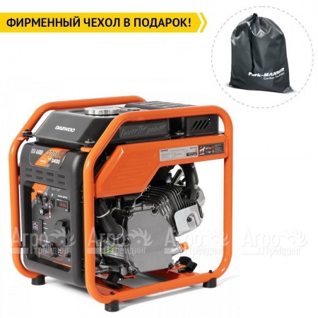 Инверторный бензогенератор Daewoo GDA 4400 i 3.4 кВт в Рязани