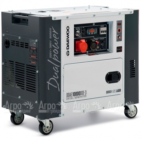 Дизельгенератор Daewoo DDAE 10000DSE-3 DUAL POWER 220=380 7.2 кВт в Рязани