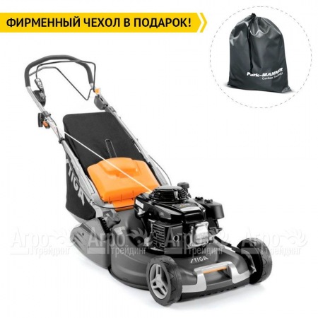 Газонокосилка бензиновая Stiga Twinclip 55 SR H BBC  в Рязани