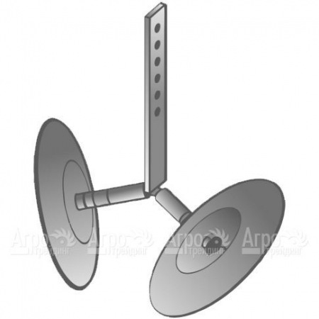 Окучник дисковый без сцепки для культиваторов Целина 500, 404, 406 в Рязани
