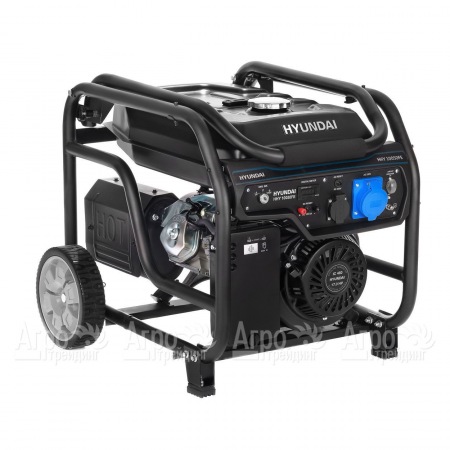 Бензогенератор Hyundai HHY 10050FE 7.5 кВт в Рязани