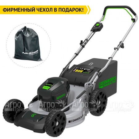 Газонокосилка аккумуляторная GreenWorks GC82LM46K5  в Рязани