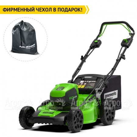 Газонокосилка аккумуляторная GreenWorks GD60LM51SP (без батареи и зарядного устройства) в Рязани