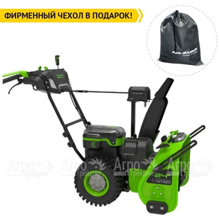 Снегоуборщик аккумуляторный GreenWorks GD82ST56 (без батареи и зарядного устройства)  в Рязани