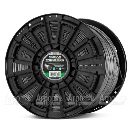 Профессиональная леска Titanium Power круглая 3.5 мм 728 м для триммеров Caiman  в Рязани