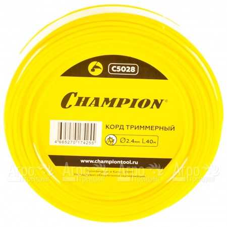 Корд триммерный Champion Star 2.4мм, 40м (звезда)  в Рязани