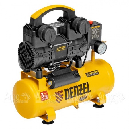 Компрессор поршневой безмасляный Denzel DLP-950/10  в Рязани