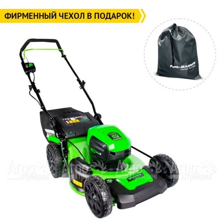 Газонокосилка аккумуляторная GreenWorks GD60LM46SPK4 в Рязани