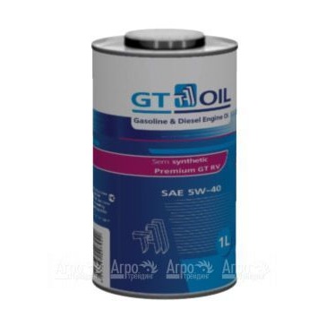 Моторное масло GT OIL 5W40, 10W30, 10 W 40, 1 л для 4-х тактных двигателей в Рязани