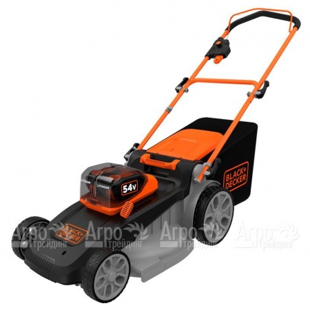 Газонокосилка аккумуляторная Black+Decker CLM5448PC2-QW в Рязани