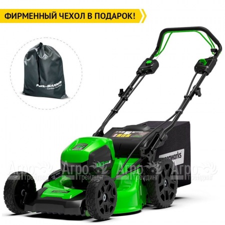 Газонокосилка аккумуляторная GreenWorks GD60LM46SP (без батареи и зарядного устройства) в Рязани