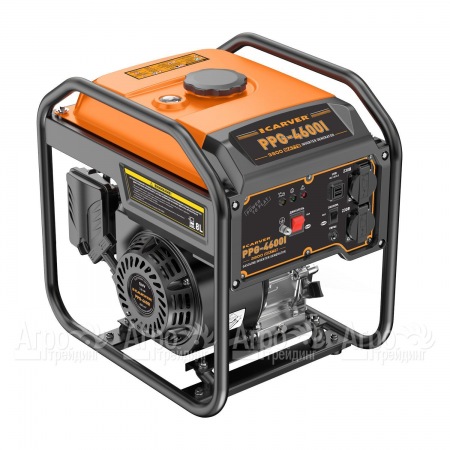 Инверторный бензогенератор Carver PPG-4600I 3.5 кВт в Рязани