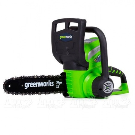 Аккумуляторная пила GreenWorks G40CS30II-12" (без аккумулятора и зарядного устройства) в Рязани