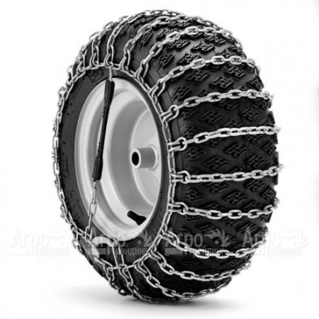 Цепи на колеса 16Х6,5-8" для райдеров Husqvarna R 316T, R 213C  в Рязани