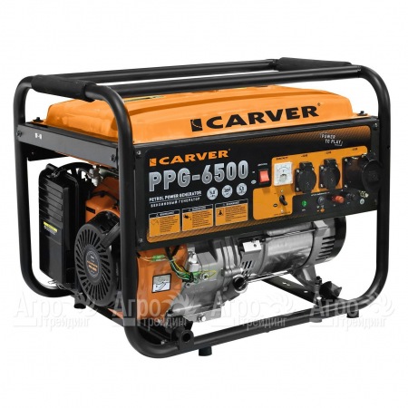 Бензогенератор Carver PPG-6500 5 кВт в Рязани