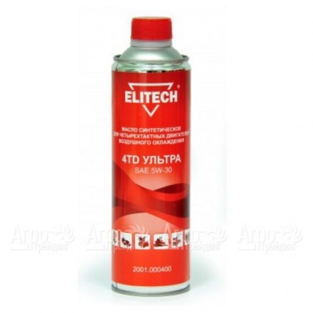 Масло моторное Elitech 2001.000400 SAE 5W-30 0.6 л для 4-х тактных двигателей в Рязани