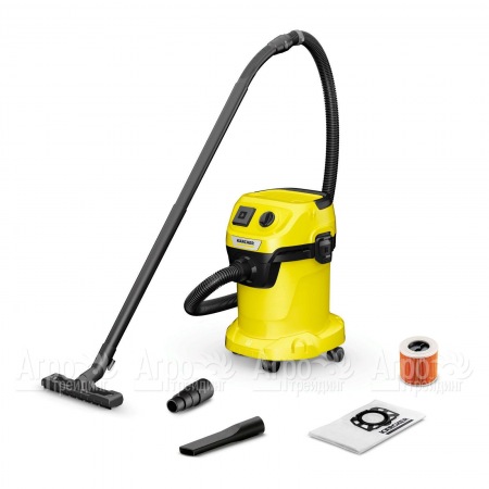 Хозяйственный пылесос Karcher WD 3 P V-17/4/20 в Рязани