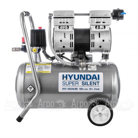 Компрессор поршневой безмасляный Hyundai HYC 18224LMS в Рязани