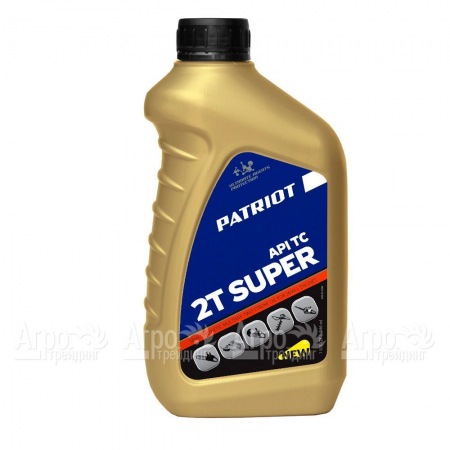Масло полусинтетическое Patriot Super Active API TC 0.946 л для 2-х тактных двигателей  в Рязани