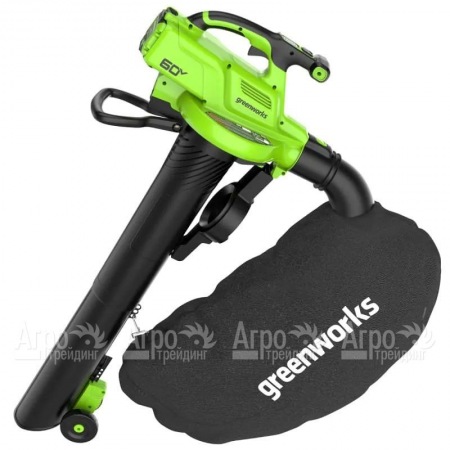 Воздуходувка аккумуляторная GreenWorks GD60BVII (без аккумулятора и зарядного устройства) в Рязани