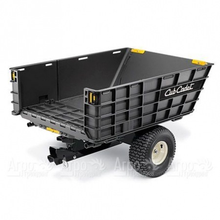Прицеп пластиковый, 400 кг для минитракторов Cub Cadet  в Рязани