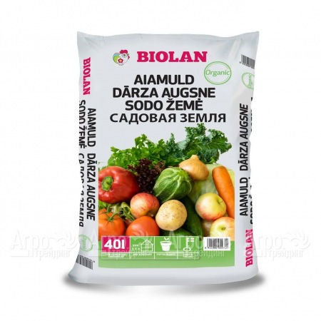 Садовая земля Organic Biolan 40 л в Рязани