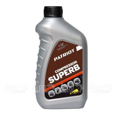 Масло Patriot Compressor OIL GTD 250/VG 100 0.946 л для компрессоров в Рязани