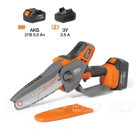 Аккумуляторная пила Daewoo DACS 821Li SET 8" в Рязани