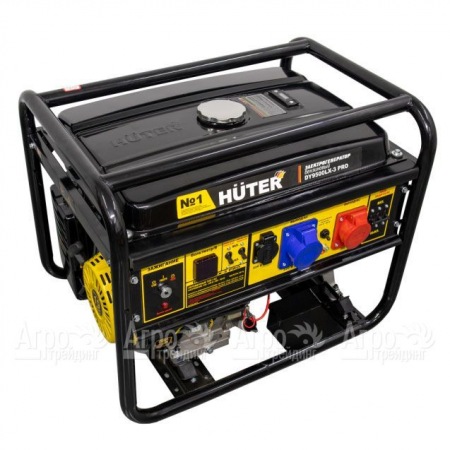 Бензогенератор Huter DY9500LX-3 Pro 7.8 кВт в Рязани