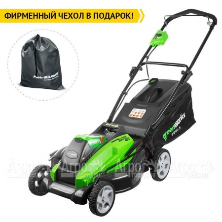 Газонокосилка аккумуляторная GreenWorks G40LM45K6  в Рязани