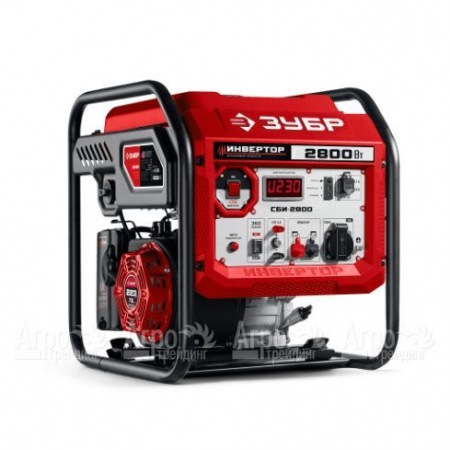 Бензиновый генератор инверторный Зубр СБИ-2800 2.5 кВт в Рязани