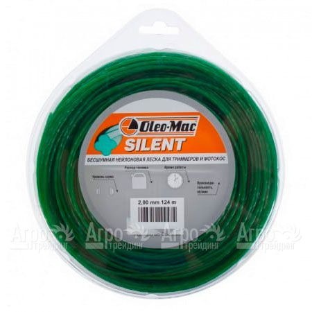 Леска 2.0 мм 126 м Black Titanium Twist для триммеров Oleo-Mac  в Рязани