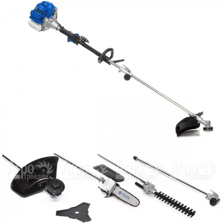 Бензокоса многофункциональная (бензиновый триммер) Haitec HT-MT153-5 в Рязани