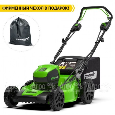 Газонокосилка аккумуляторная GreenWorks GD60LM51SPK4 в Рязани