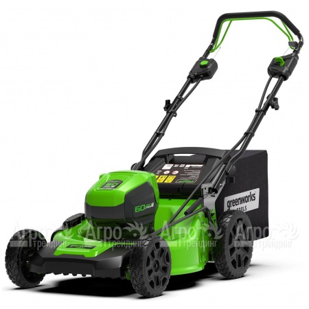 Газонокосилка аккумуляторная GreenWorks GD60LM51SPK4  в Рязани