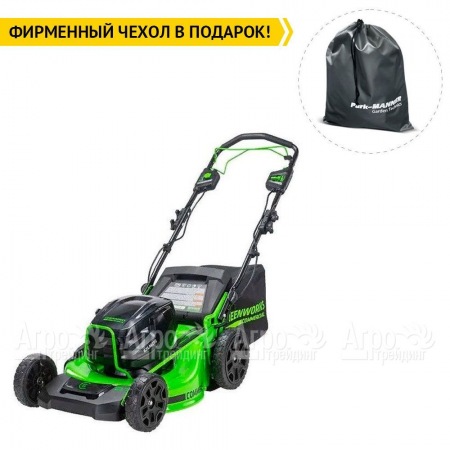 Газонокосилка аккумуляторная GreenWorks GC82HPLM51  в Рязани