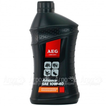 Масло п/с AEG Advance SAE 10W40 API SJCF 0.6 л для 4-х тактных двигателей в Рязани