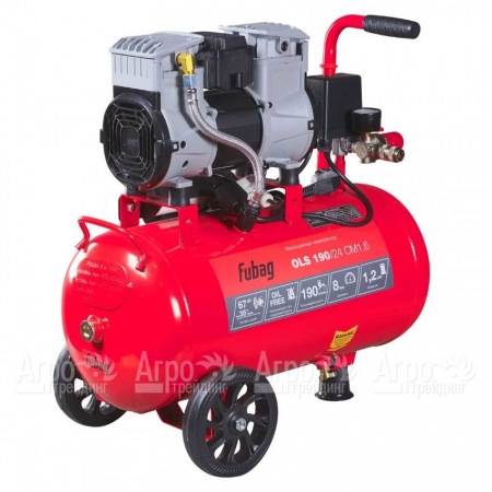 Компрессор безмасляный малошумный Fubag OLS 190/24 CM1.6 в Рязани