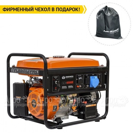 Бензогенератор Daewoo GDA 6500E 5 кВт в Рязани