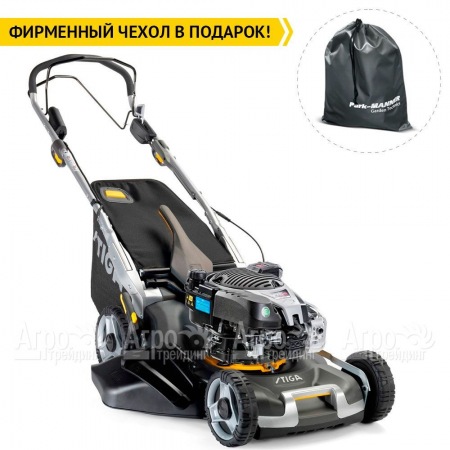 Газонокосилка бензиновая Stiga Twinclip 55 SVEQ H  в Рязани