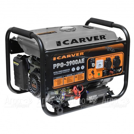 Бензогенератор Carver PPG-3900AE 2.9 кВт в Рязани