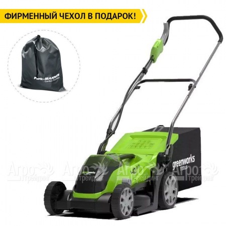 Газонокосилка аккумуляторная GreenWorks G40LM35K4 в Рязани