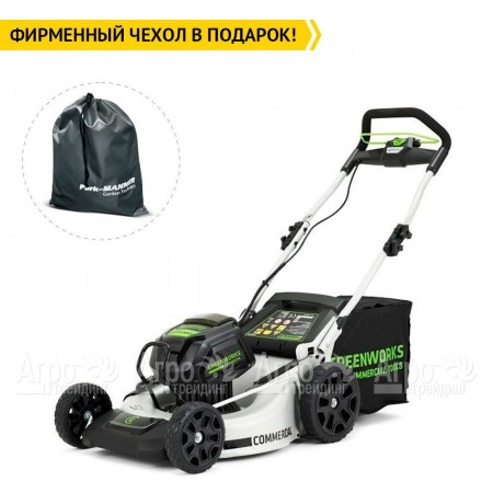 Газонокосилка аккумуляторная GreenWorks GC82LM51SP2K2  в Рязани