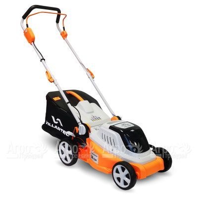 Газонокосилка аккумуляторная Villartec МА2038 SET AS202 + AC202 в Рязани